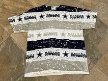Load image into Gallery viewer, Vintage Dallas Cowboys All Over Print Football TShirt, Size XL