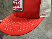 Load image into Gallery viewer, Vintage Red Man Chewing Tobacco Snapback Hat ***