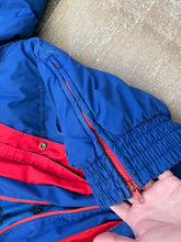 Load image into Gallery viewer, Vintage Buffalo Bills Triple FAT Goose Parka Football Jacket, Size Large