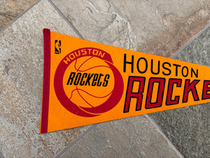 Vintage Houston Rockets Basketball Pennant