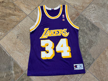 Load image into Gallery viewer, Vintage Los Angeles Lakers Shaquille O'Neal Champion Basketball Jersey, Size 40, Medium
