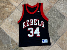 Load image into Gallery viewer, Vintage UNLV Runnin’ Rebels JR Rider Champion Basketball Jersey, Size 40, Medium