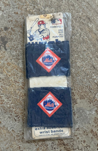 Vintage New York Mets MLB Wristbands ###