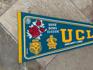 Vintage UCLA Bruins 1983 Rose Bowl College Football Pennant