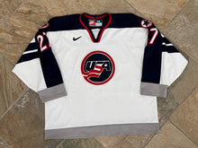 Load image into Gallery viewer, Vintage Team USA Jeremy Roenick Olympics Nike Hockey Jersey Size 56