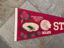 Load image into Gallery viewer, Vintage Stanford Indians Cardinal 1970 Rose Bowl College Football Pennant