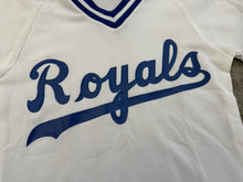 Load image into Gallery viewer, Vintage Kansas City Royals Sand Knit Baseball Jersey, Size Youth Medium, 8-10