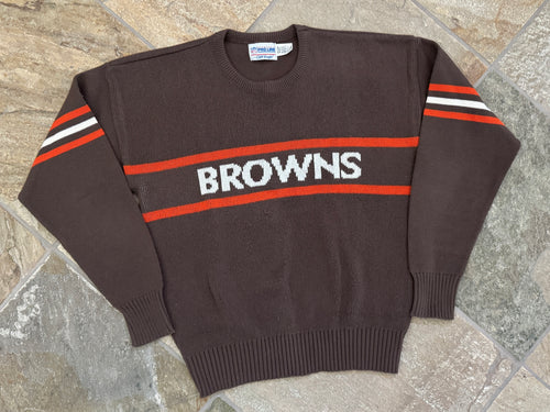 Vintage Cleveland Browns Cliff Engle Sweater Football Sweatshirt, Size XL