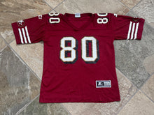Load image into Gallery viewer, Vintage San Francisco 49ers Jerry Rice Starter Football Jersey, Size Youth Medium, 10-12
