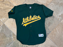 Load image into Gallery viewer, Vintage Oakland Athletics Mark McGwire Russell Team Issued Baseball Jersey, Size 48, XL
