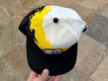 Load image into Gallery viewer, Vintage Pittsburgh Steelers Logo Athletic Splash Snapback Football Hat