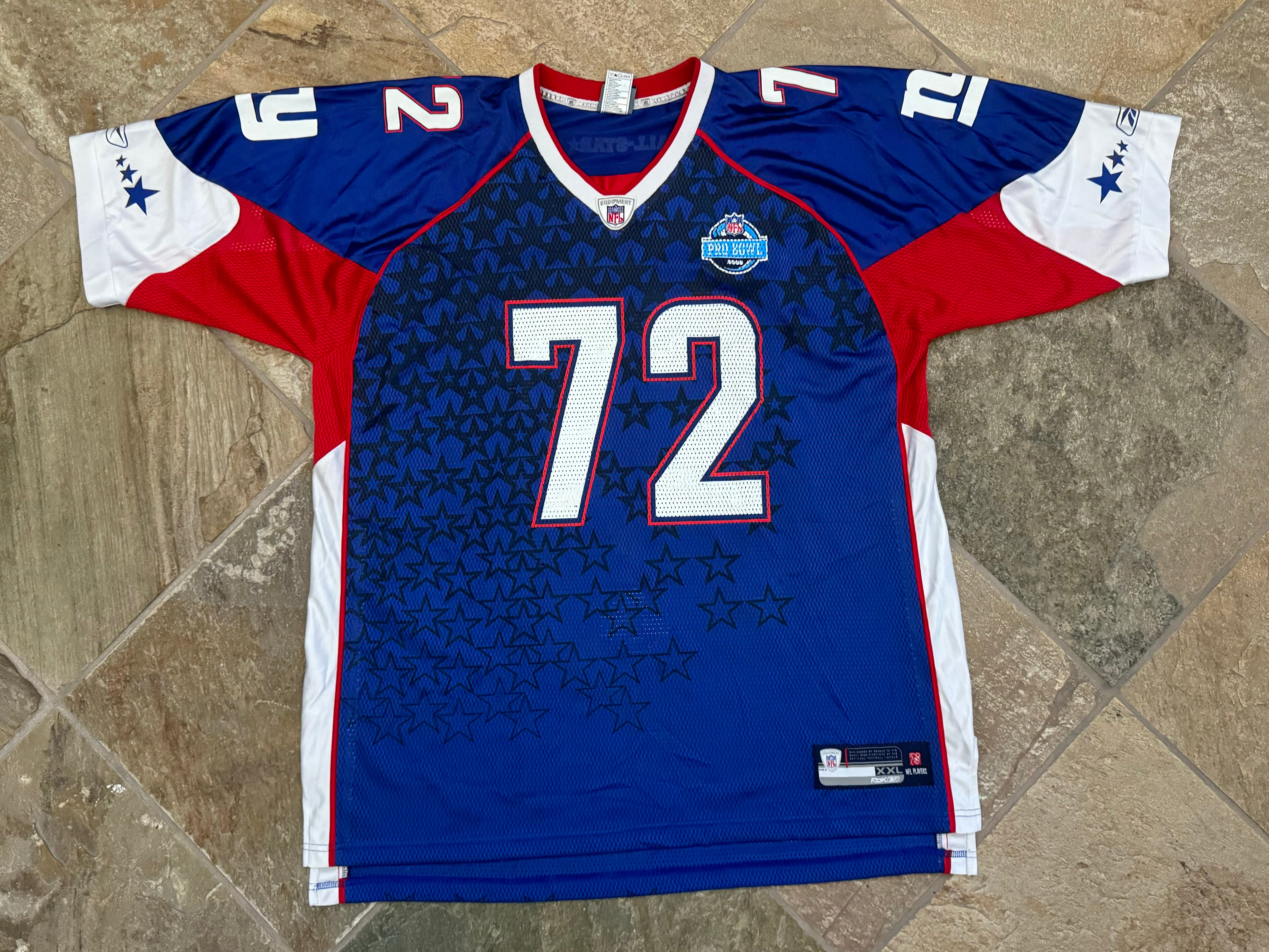 Vintage New York Giants Osi Umenyiora Pro Bowl Reebok Football
