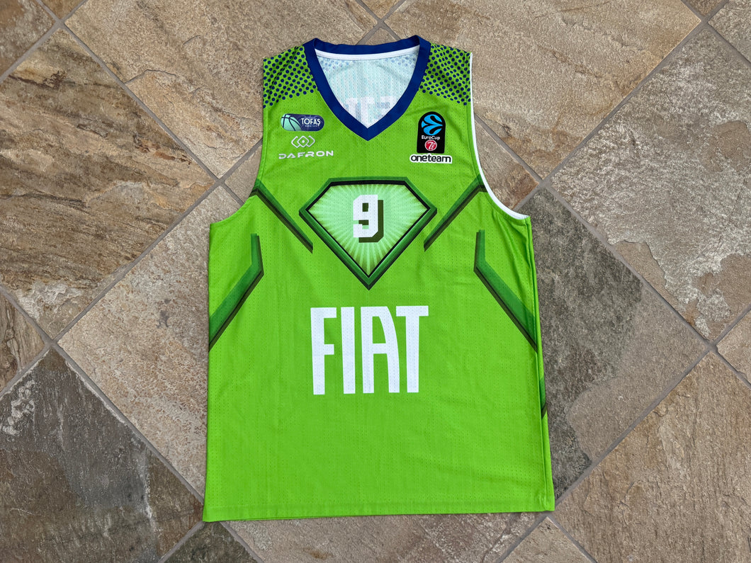 Tofas S.K. Turkey Sammy Mejia Game Worn Basketball Jersey