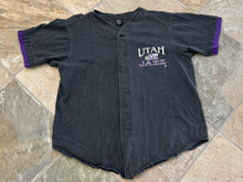 Load image into Gallery viewer, Vintage Utah Jazz Salem Jersey Basketball TShirt, Size XL
