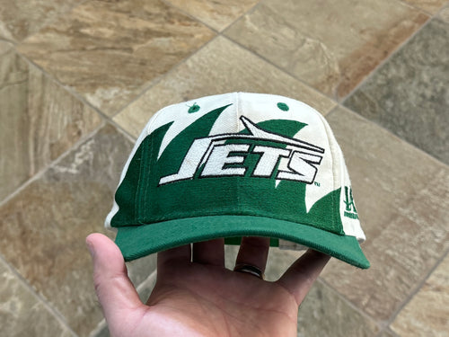 Vintage New York Jets Logo Athletic Sharktooth Snapback Football Hat