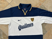 Load image into Gallery viewer, Vintage Boca Juniors Nike Long Sleeve Soccer Jersey, Size Large