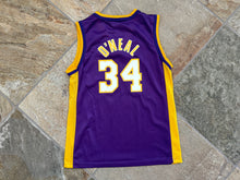 Load image into Gallery viewer, Vintage Los Angeles Lakers Shaquille O’Neal Champion Basketball Jersey, Size Youth Medium, 10-12