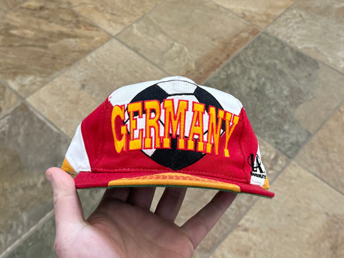 Vintage Germany 1994 World Cup Logo Athletic Snapback Soccer Hat ***