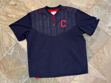 Load image into Gallery viewer, Cleveland Indians Guardians Majestic Warmup Baseball Jacket, Size XXL