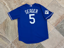 Load image into Gallery viewer, Los Angeles Dodgers Corey Seager Majestic Baseball Jersey, Size Large