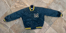 Load image into Gallery viewer, Vintage Michigan Wolverines Chalkline Satin College Jacket, Size XL