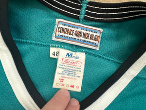 Vintage San Jose Sharks CCM Authentic Hockey Jersey, Size 48, XL