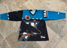 Load image into Gallery viewer, Vintage San Jose Sharks Nike Street Hockey Jersey, Size Large