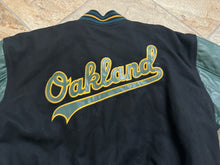 Load image into Gallery viewer, Vintage Oakland Athletics JH Designs Reversible Baseball Jacket, Size Large