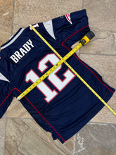 Load image into Gallery viewer, Vintage New England Patriots Tom Brady Reebok Football Jersey, Size Youth Large, 14-16