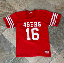 Load image into Gallery viewer, Vintage San Francisco 49ers Joe Montana Rawlings Football Jersey, Size Large