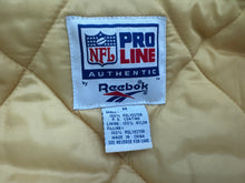 Load image into Gallery viewer, Vintage San Francisco 49ers Reebok Trench Coat Football Jacket, Size Medium