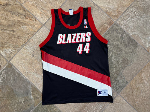 Vintage Portland Trailblazers Brian Grant Champion Basketball Jersey, Size 44, Large