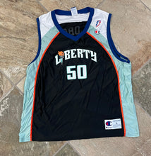 Load image into Gallery viewer, Vintage New York Liberty Rebecca Lobo Champion Basketball Jersey, Size Large