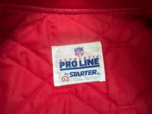 Load image into Gallery viewer, Vintage San Francisco 49ers Starter Satin Football Jacket, Size Large