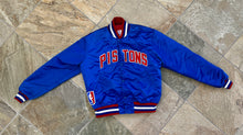 Load image into Gallery viewer, Vintage Detroit Pistons Starter Satin Basketball Jacket, Size Medium