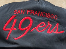 Load image into Gallery viewer, Vintage San Francisco 49ers Leather Script Football Hat