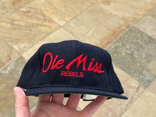 Load image into Gallery viewer, Vintage Ole Miss Rebels Sports Specialties Script Snapback College Hat