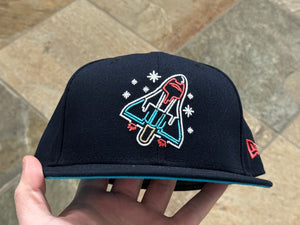 Hat Club Rocket Pops, Clinker, Full Count Studios New Era Pro Fitted Baseball Hat, Size 7 1/2 ***