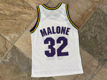 Load image into Gallery viewer, Vintage Utah Jazz Karl Malone Champion Basketball Jersey, Size 40, Medium