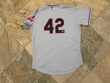 Load image into Gallery viewer, Vintage Cleveland Indians Shelley Duncan Game Worn Jackie Robinson Baseball Jersey