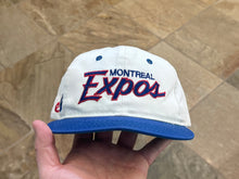 Load image into Gallery viewer, Vintage Montreal Expos Sports Specialties Script Snapback Baseball Hat