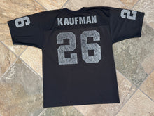 Load image into Gallery viewer, Vintage Oakland Raiders Napoleon Kaufman Logo Athletic Football Jersey, Size Medium
