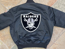 Load image into Gallery viewer, Vintage Los Angeles Raiders Starter Satin Football Jacket, Size XL