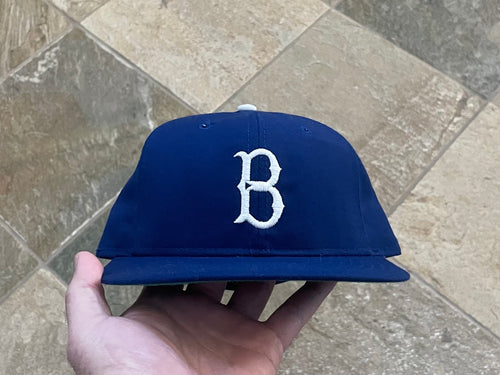 Vintage Brooklyn Dodgers Roman Pro Fitted Baseball Hat, Size 6 5/8