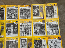 Load image into Gallery viewer, Vintage Lot of 31 80s Cal Bears Bear Net College Basketball Programs ###