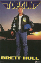 Load image into Gallery viewer, Vintage St. Louis Blues Brett Hull Top Gun Costacos Brothers Hockey Poster