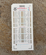 Load image into Gallery viewer, Vintage 1993 NBA All Star Game Golden State Warriors Arena Ballot ###