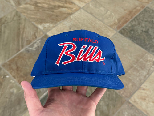 Vintage Buffalo Bills Sports Specialties Script Snapback Football Hat