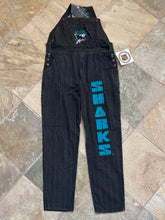 Load image into Gallery viewer, Vintage San Jose Sharks Pro Player Overalls Hockey Pants, Size XL