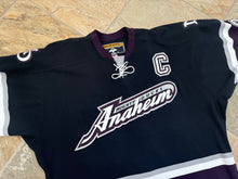 Load image into Gallery viewer, Vintage Anaheim Mighty Ducks Steve Rucchin Koho Authentic  Hockey Jersey, Size 56